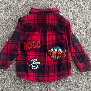 Healthtex ‘Rock’ themed kids flannel